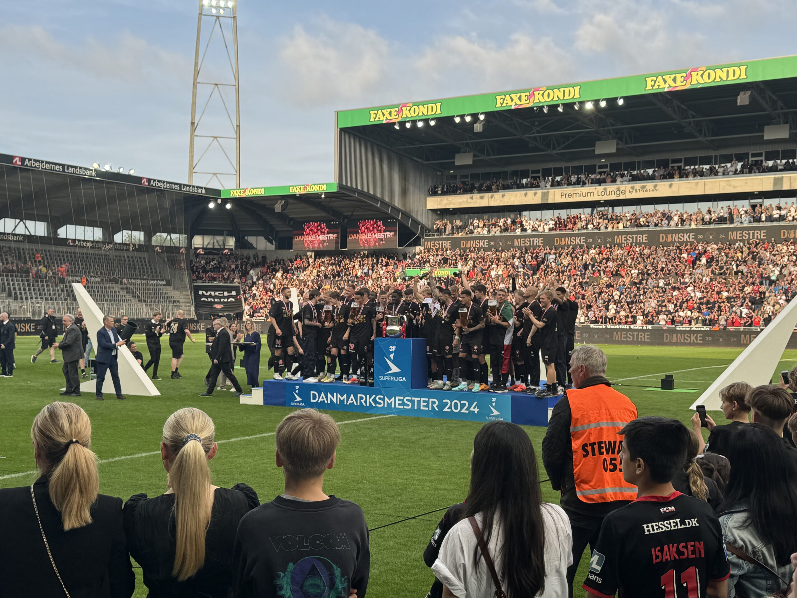 DBU & SUPERLIGAEN
Celebration of champions